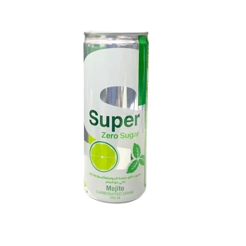 مشروب غازي سوبر موهبتة خالي من السكر 250 مل